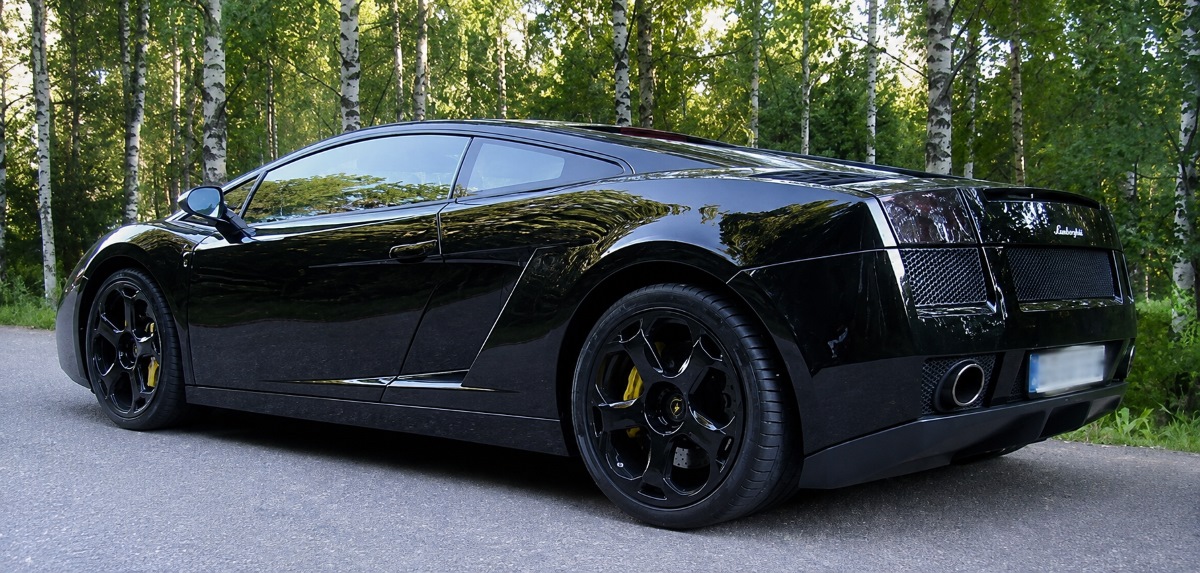 Lamborghini Gallardo med ProShield Dark Smoke fr&aring;n Soyafilm
